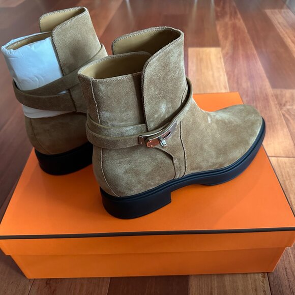 NIB Hermes men\'s boots (size 45) main image 4